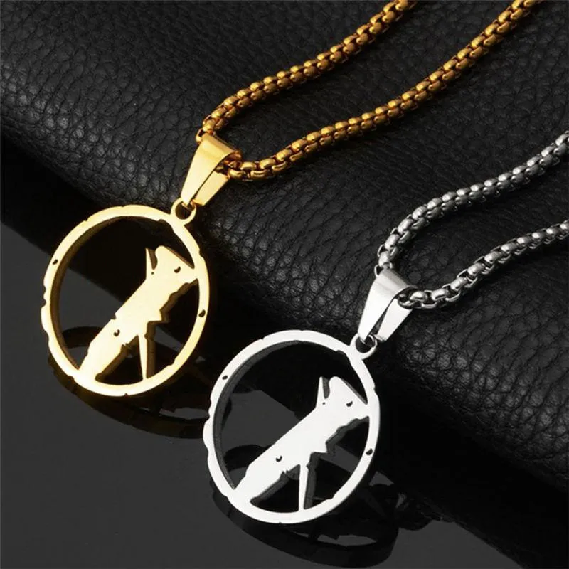 Necklace Mens Womens Pendant Punk Costume Accessories Streets Chain Accessories Fashion Rap Singer Hip Hop Jewelry Clothing Access288J