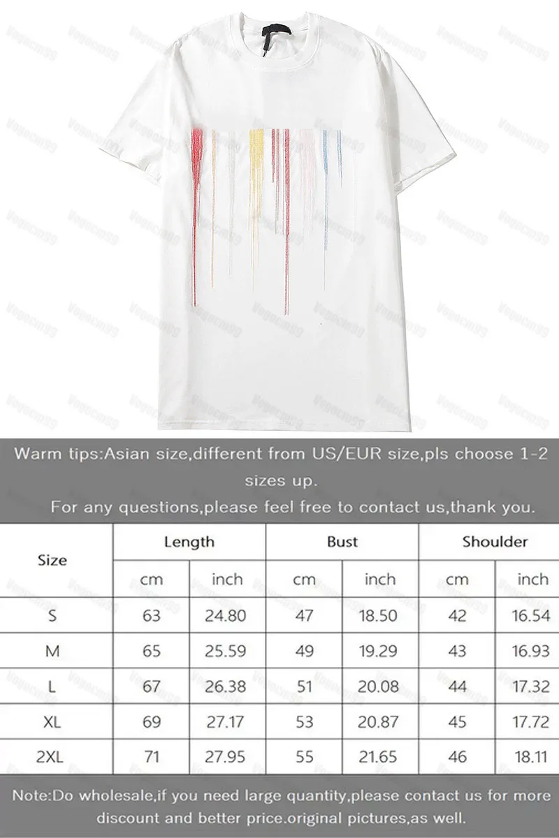 Men Designer T Shirt Classic Letters Top Fashion Summer Tee Shirts for Women Casual Short Sleeve Homme Clothes Casual Tees embroidery