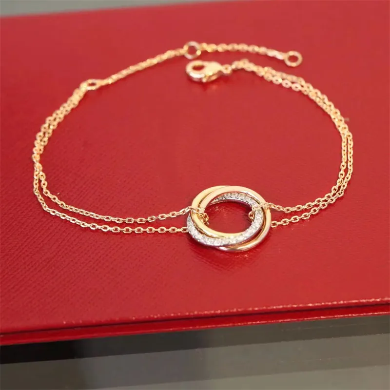 Urocza para bransoletka luksusowa designerska bransoletka ręczna dla kobiet biżuteria biżuteria ze stali nierdzewnej przyjaźń zaręczyny wesele prezent urodzinowy damskie bransoletki