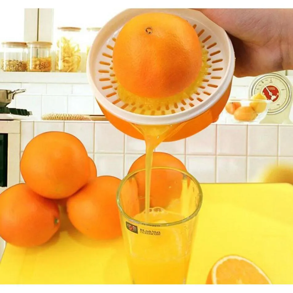 orange juicer squeezer plastic hand manual orange lemon juice fruits squeezer citrus juicer fruit reamers fruit vegetable tools 30pc p