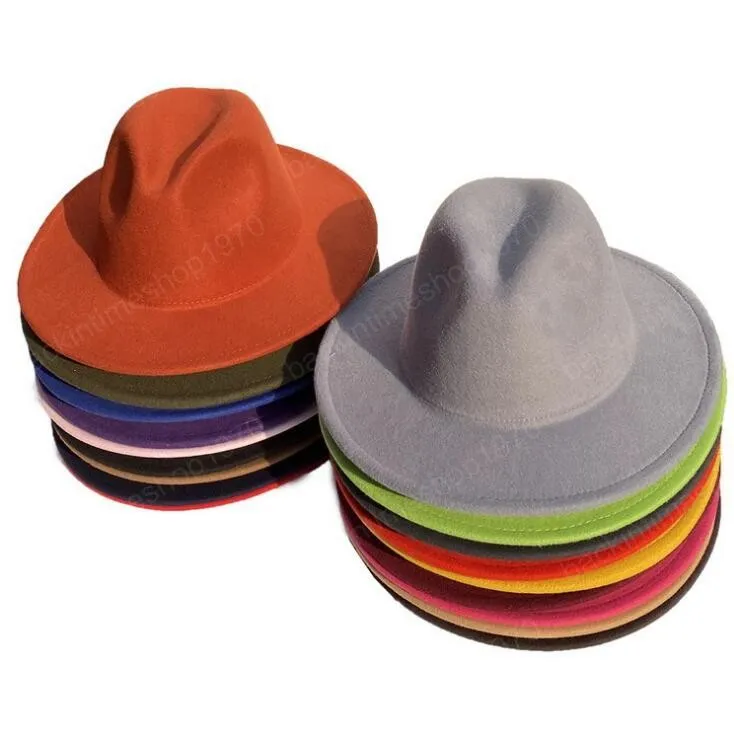 الرجال فيدورا قبعة واقية من الشمس القبعات الواسعة الحافة على نطاق واسع بريم البريطانية كاب واسعة النطاق شقة بريم جاز قبعات الشتاء الربيع في الهواء الطلق حزب كاب