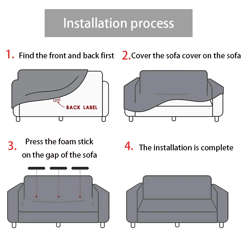 22 renk elastik kanepe kapağı streç sıkı sargı her şey dahil kanepe kapakları oturma odası kanepe kapak sandalye yastık kılıfları lj2012161969