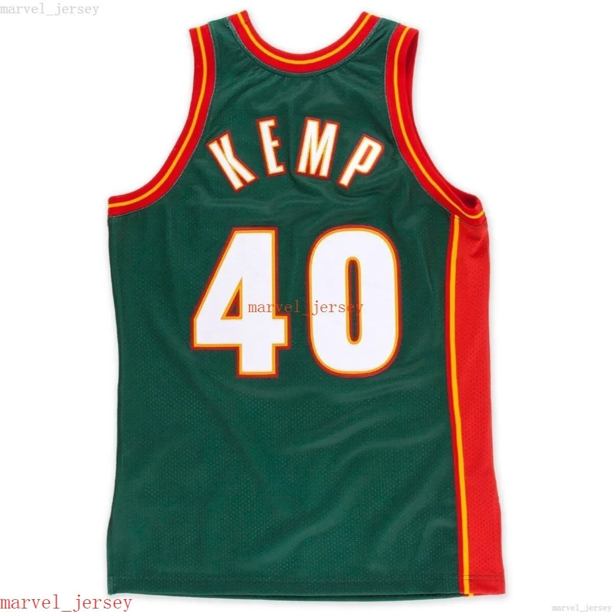 Custom Stitched Shawn Kemp 1995-96 Green Jersey XS-6XL Mens Throwbacks Basketball jerseys Cheap Men Women Youth