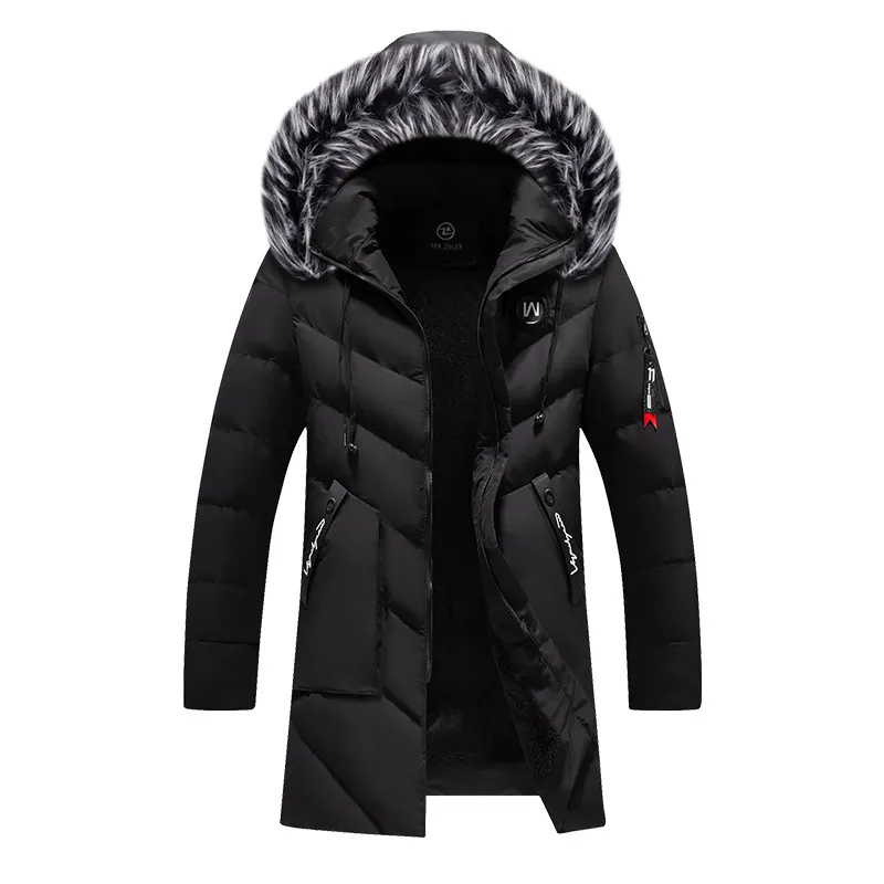 Amazon Herren Winterjacke Mit Fellkapuze Winter Jacke Dicke