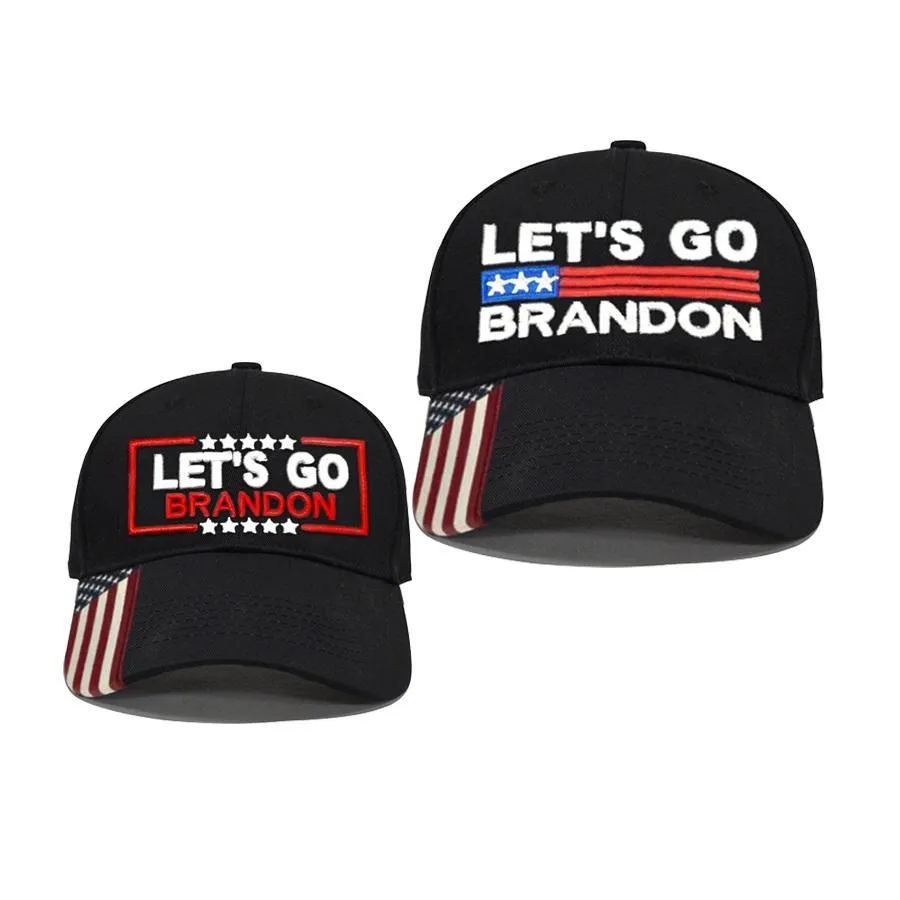 LET`S GO BRANDON Baseball Cap Dome Embroidered Sun Cotton Hat Spring Summer Autumn Winter Caps