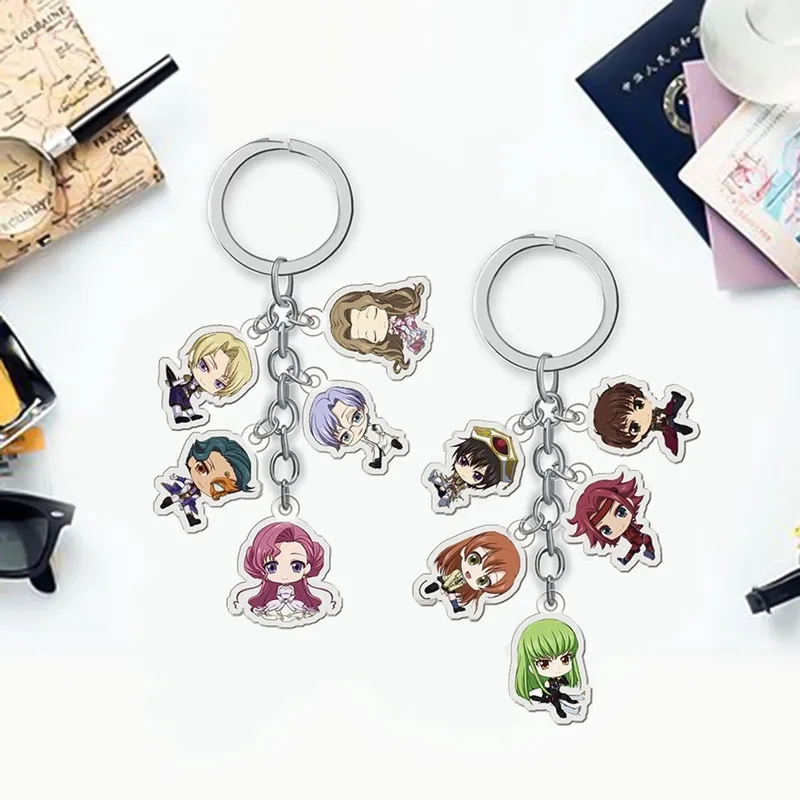 Mo Dao Zu Shi Keychain Cosplay Accessories Chen Qing Ling The Founder of Diabolism Grandmaster of Demonic Cultivation Keyring