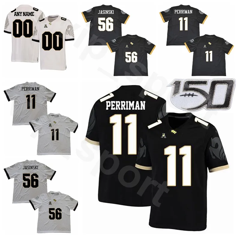 College Football NCAA UCF Knights 56 Pat Jasinski Jersey 7 Dontravious Wilson 16 Mark Rucker Justin Holman William Stack Breshad Perriman