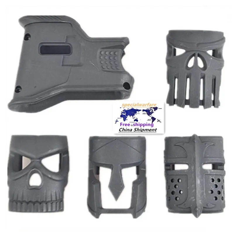 AR-15 Standard Magazine Well Dekorativ Grip Toy Water Gun Magwell Nylon Grip