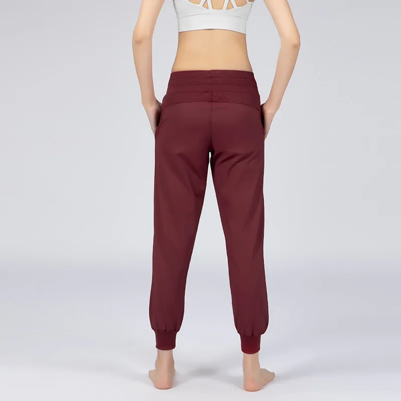 LU Quick Dry Drawstring Yogalicious Lux Joggers For Women And Men