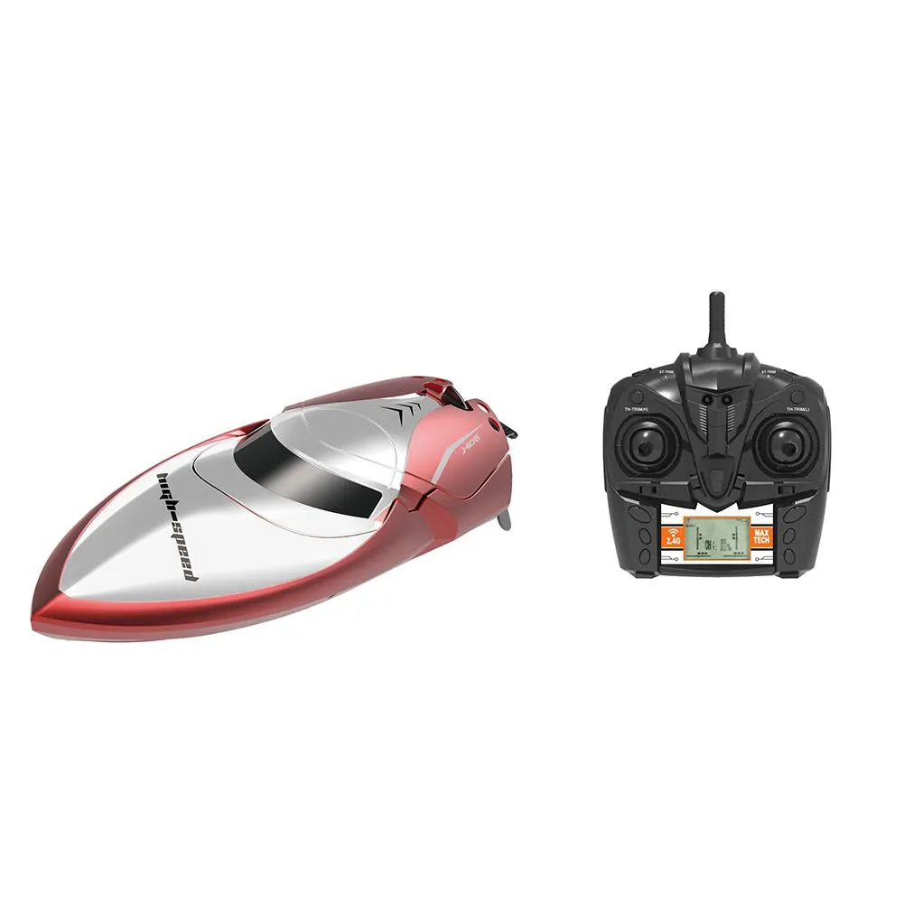 Kuulee H106 28km/h High Speed Racing Boat 2.4g 2ch 150m Remote Control Distance Mode Switch Self Righting Rc Boat Toy Children