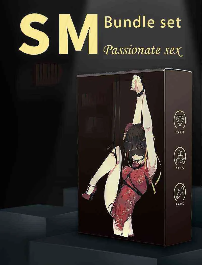 NXY SM Sex Adult Toy Juego De Bondage Para Parejas, Juguetes Sexuales Alternativos Adultos, Adultos1220