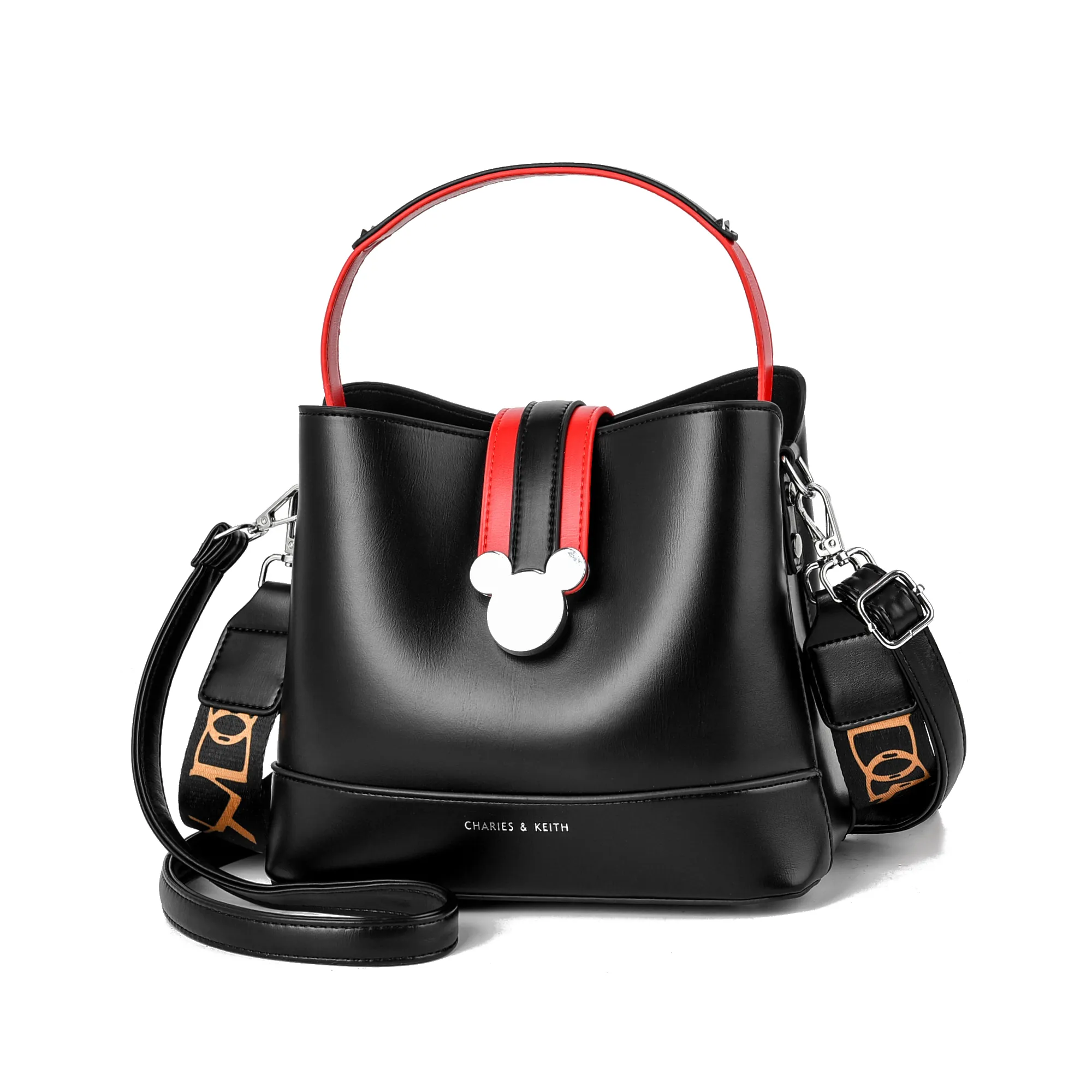 Rosa Sugao Luxury Bucket Bag Designer Axelväska Kvinnor Crossbody Bag Luxury Purse Casual Axel Väskor PU Läder Högkvalitativ BHP