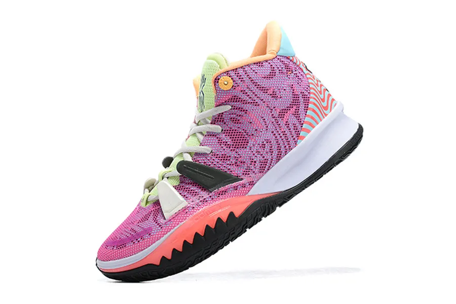 Best Kids Kyrie 7 Expressions Men Women Basketball Shoes With Box 2020