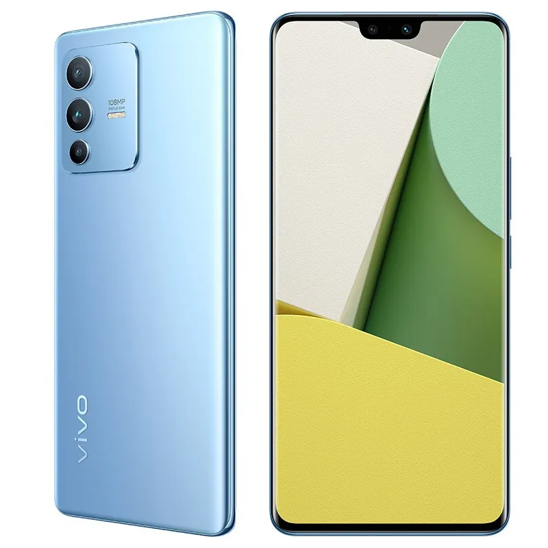 Original Vivo S12 Pro 5G Telefone Celular 8GB RAM 256GB Rom Octa Core Mtk Dimensividade 1200 108MP AF NFC Android 6.56 "Amoled Tela Full Screen Fingerprint Id Face Waker Smart Cellphone