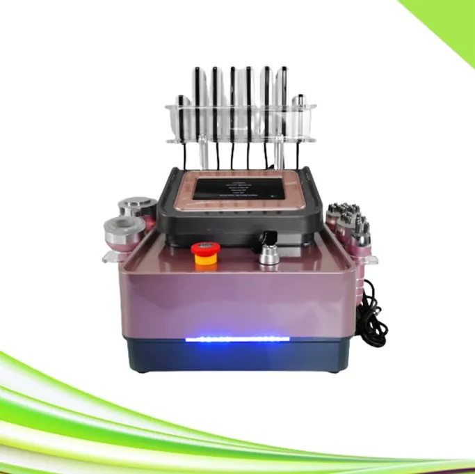 newest 6 in 1 rf cavitation laser lipo machine slimming ultrasonic lipo laser vacuum cavitation system