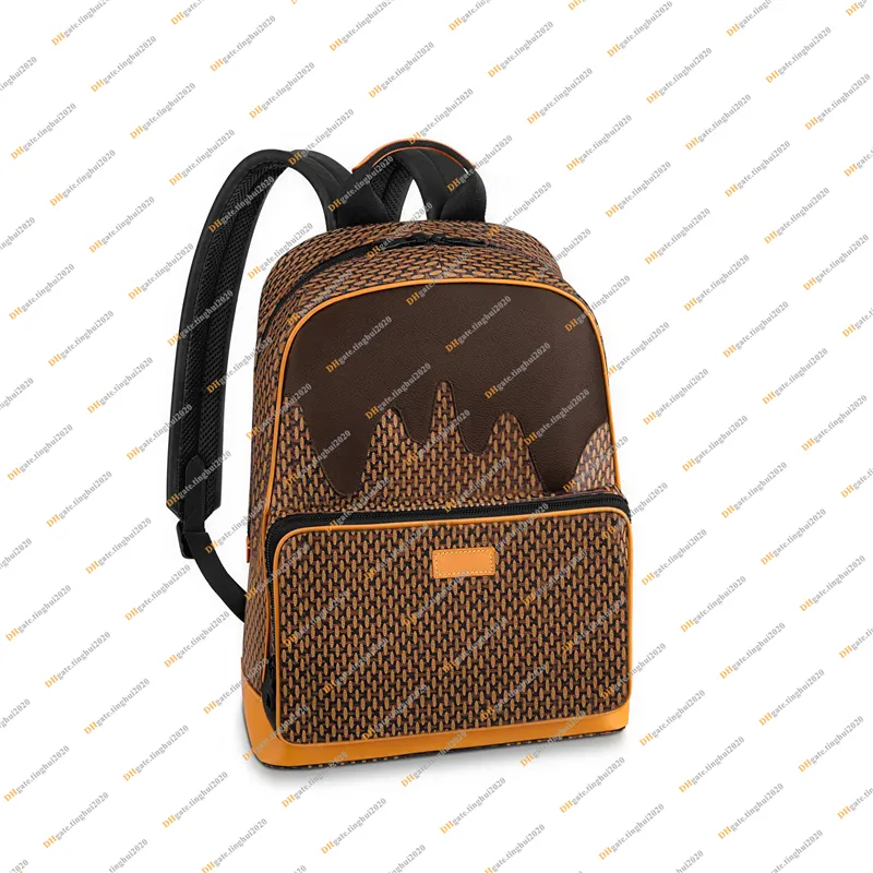 Мужские модные повседневные дизайны роскошные рюкзак школьной сумки Rucksack Travel Bag Высококачественный топ 5A N40380 кошелек для пакета