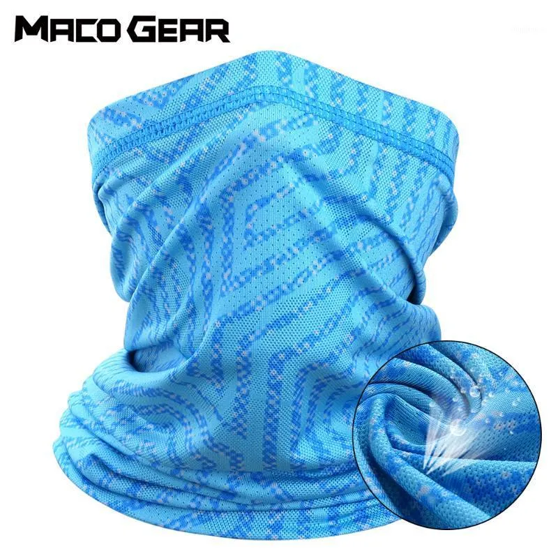 Hommes Maille Visage Bandana Écharpe Demi Tube Masque Cache-Cou Couverture Vélo Randonnée Chasse Cyclisme Course Femmes Soleil Imprimer Masques Casquettes D'été