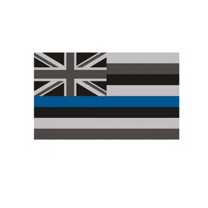 thumbnail image 2 of California State Thin Blue Line Police Patch - Hook & Loop Backing For Tactical Gear 2 of 13