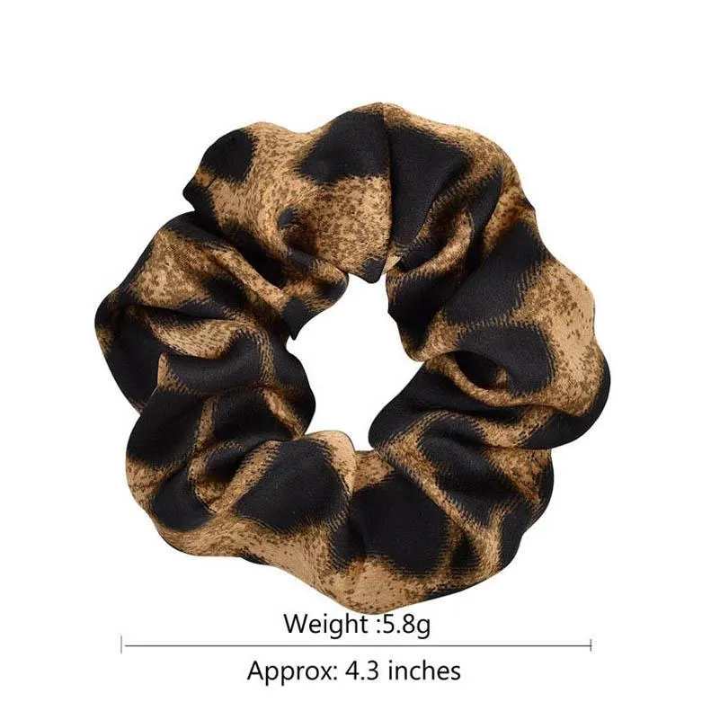 Leopard women scrunchies women hair bands fashion girls hairbands designer hair accessories for women hair bands designer head bands A10306