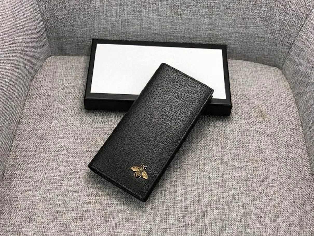 2020 new high quality designer wallets men womens long short wallet Wallet Fold Card Holder Passport Holder Women Long Folded Purse with box