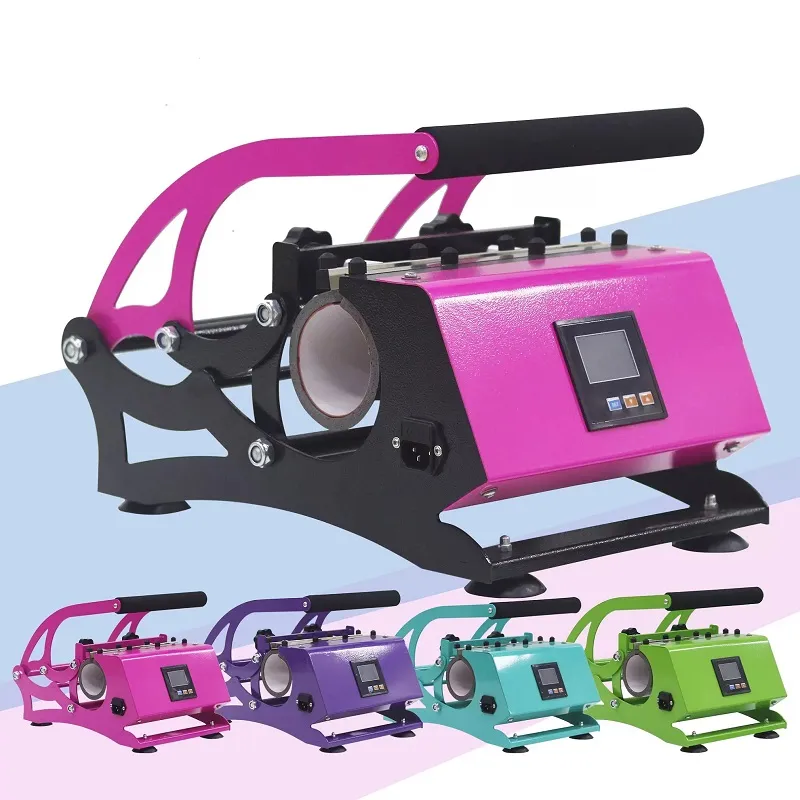 Machine de presse à chaud de machine de sublimation pour la machine de transfert de chaleur de sublimation d'imprimante de presse de chaleur de gobelet droit de 20oz colorée