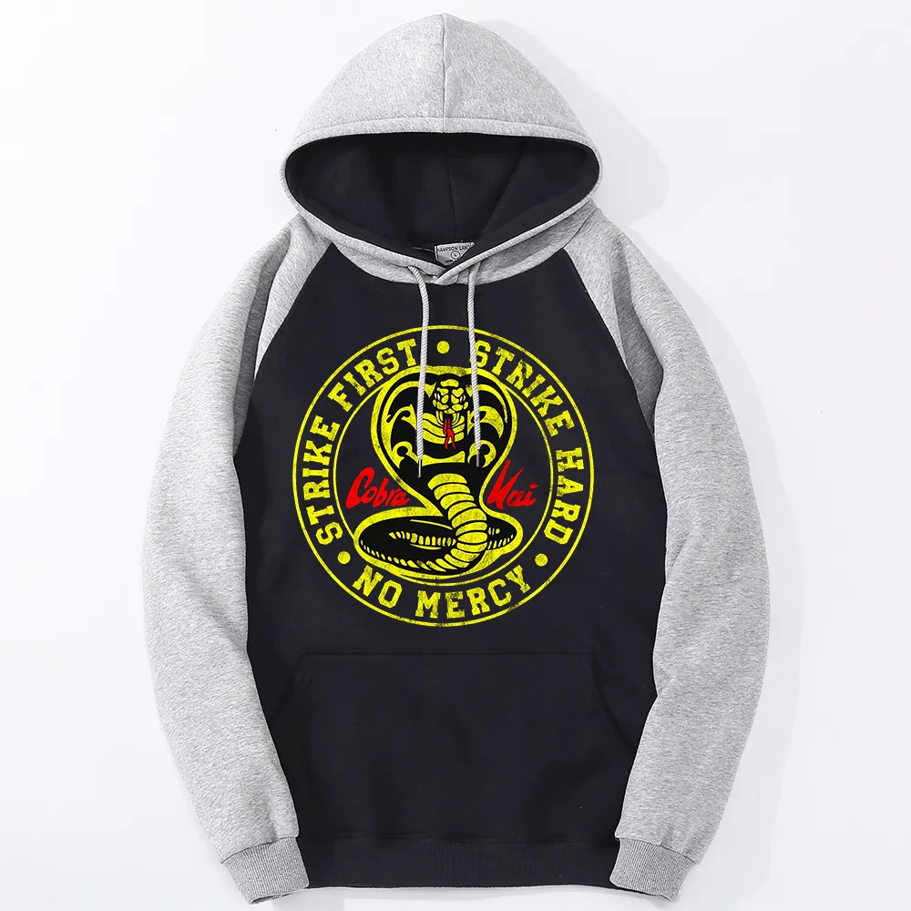 Cobra Kai Fashion Movie Printed Mens Hoodie Autumn Loose Sweatshirt Personality Oversize Hoody Warm Raglan Clothes Men 2020 New X1227 From 11 96 DHgate