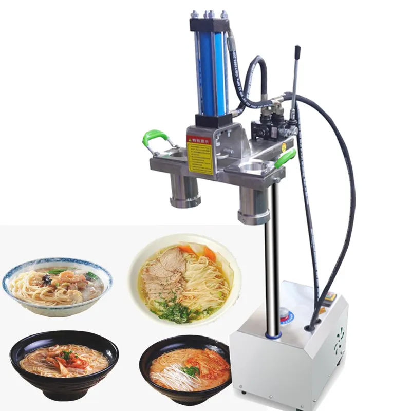 220V Försäljning av köksutrustning Kommersiell hydraulisk nudelmaskin Vertikal Ramen Machine Electric Noodle Machine 2500W