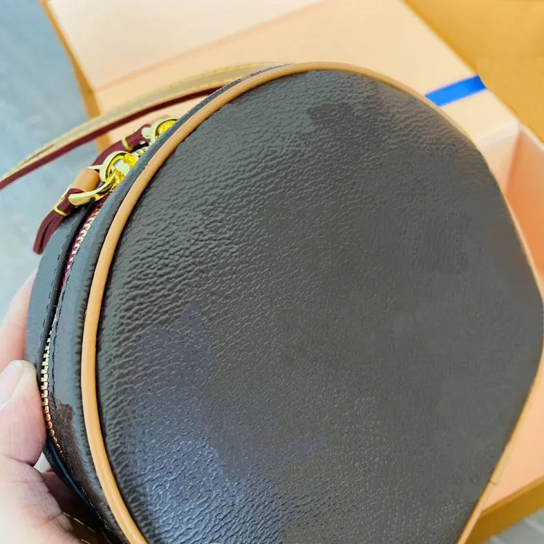 Top quality cross body bag Women shoulder bag round messenger bags woman handbad Ladies clutch Girl wallet small purse totes come with box