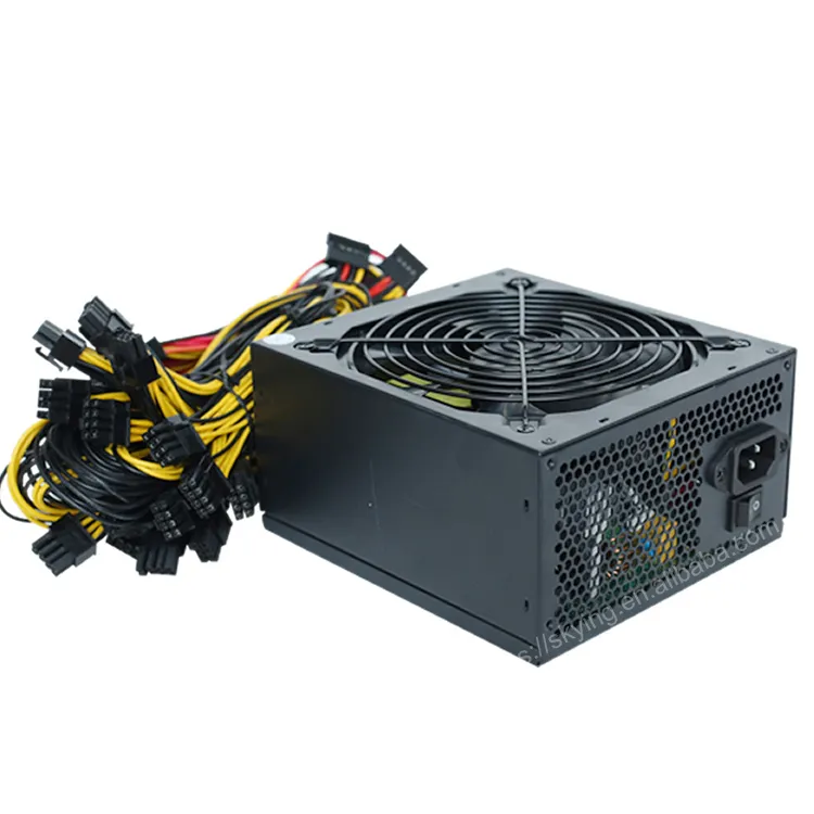 Computer Power Supply 1800W 110-240V High WATTS Swithc PSU For ATX Case Gaming Case And PC Machine