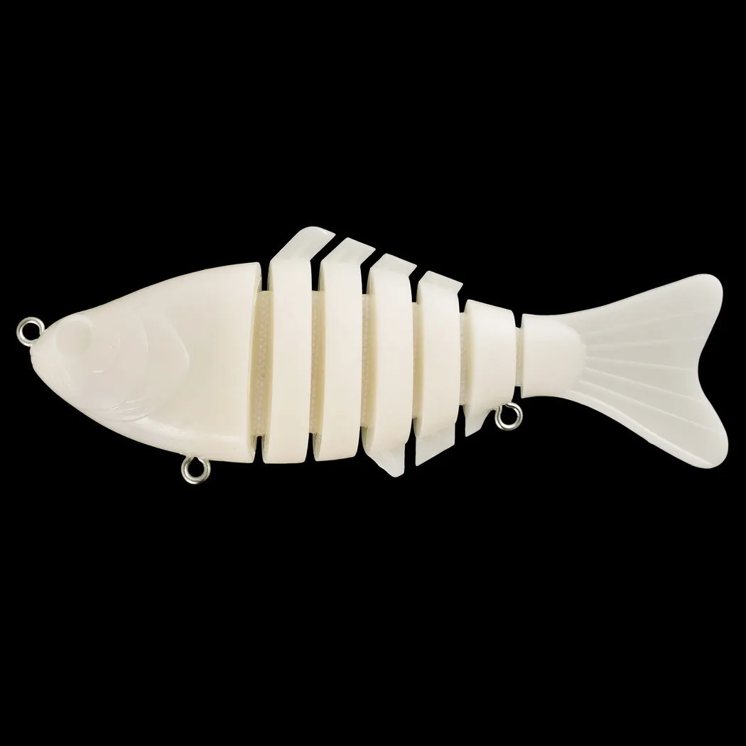 Unpainted Multi Jointed Swimbait Lure 10cm/14g, Lifelike Blank Fishing  Tackle With 7 Segment Swimbait Pack Of 20 2243W From Dw216, $28.51