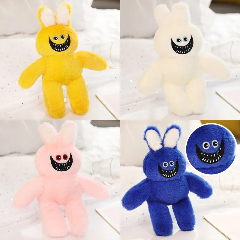 30cm Rabbit Shaped Stuffed Toys New Hot Easter Party Plush Toys for Kids 4 Colors