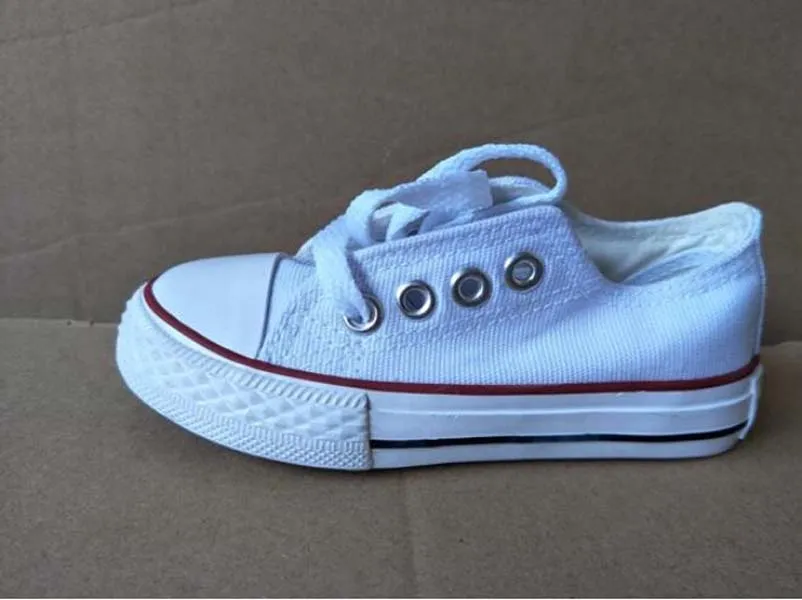 Hot Sale 2021 New kids canvas shoes fashion shoes boys and girls sports canvas children shoes size 23-34