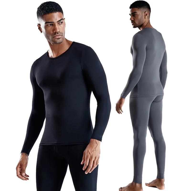 Winter Warm Mens Warm Leggings Tight Men's Long Johns Plus Size Warm Underwear Elastic Tights Male Thermal Pants