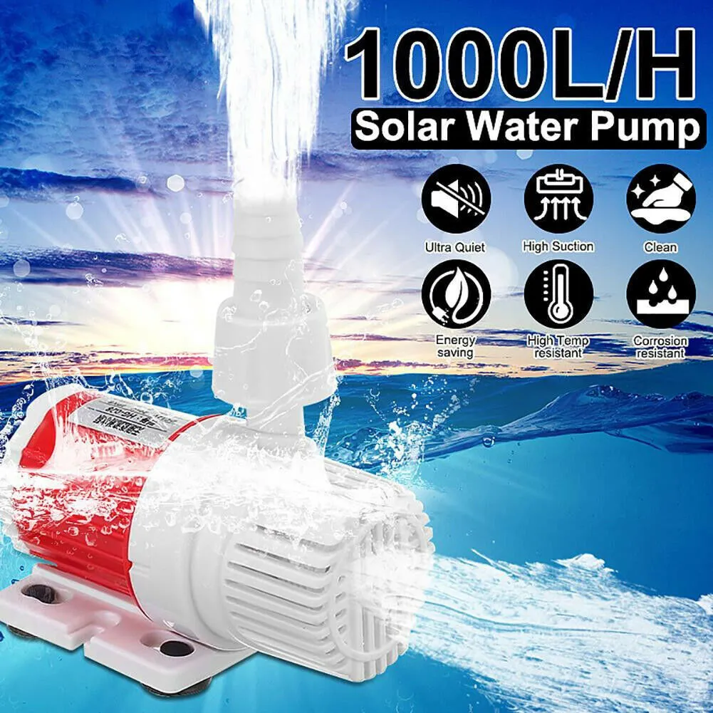 Pompa Sommergibile Acquario 1200 L/H – 25W – Sommersa – Acqua Dolce/Salata - 2