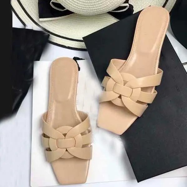 2021-New Luxury Designer Slipper Women Sandals TOP-Quality Fashion Super Classic Casual Slipper Sandy Flip Flops Size 34-42 With box