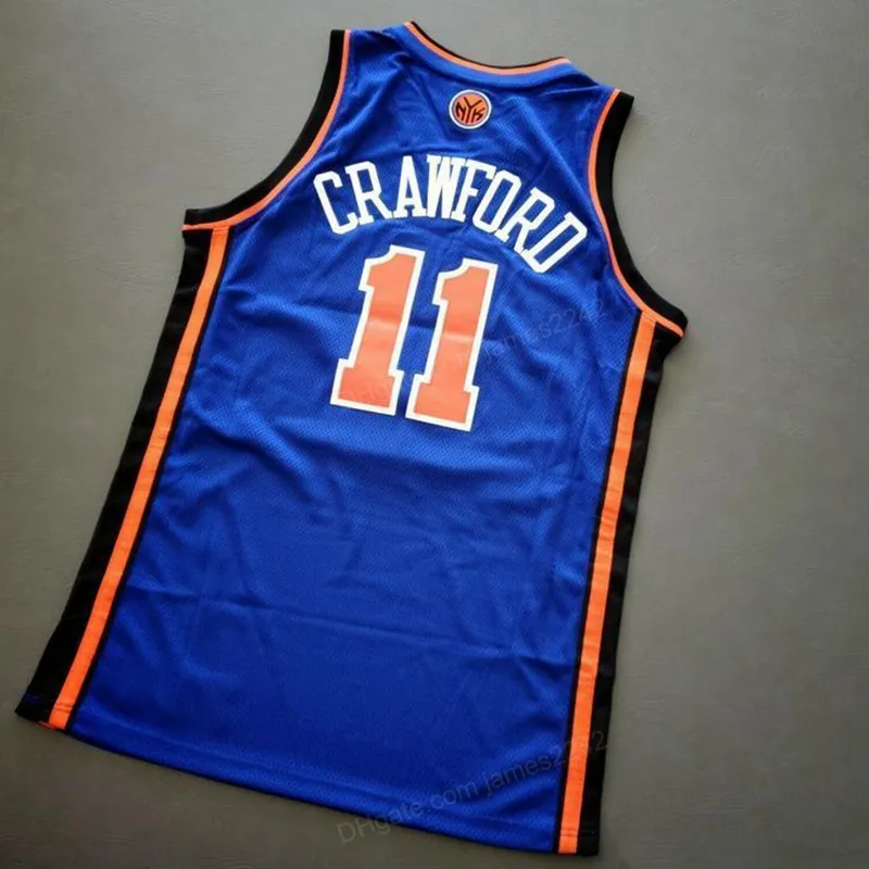 Aangepaste retro Jamal Crawford #11 College Basketball Jersey heren Ed Blue elke maat 2xs-4xl 5xl naam of nummertruiens