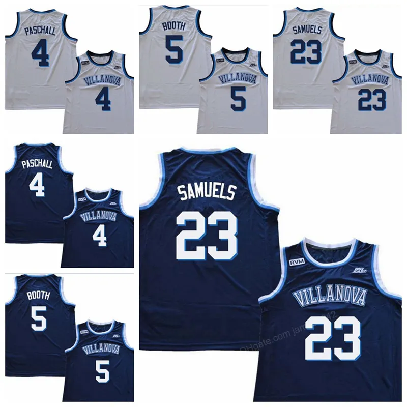 Özel Villanova Wildcats Eric Paschall 4 Basketbol Forması Phil Booth Jermaine Samuels Any Boyut 2xs-4xl 5xl Ad veya Numara