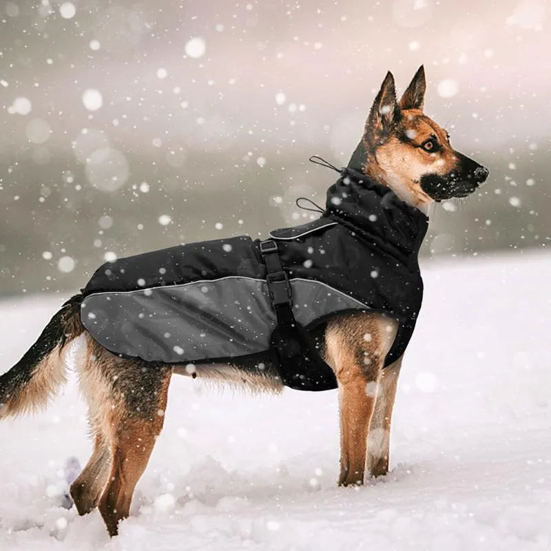 Waterproof Dog Clothes Clothes For Large Dogs Waterproof Big Vest Jacket Winter Reflective Pet Coat Medium German Shepherd From Nvzhuangd 13.68 DHgate.Com
