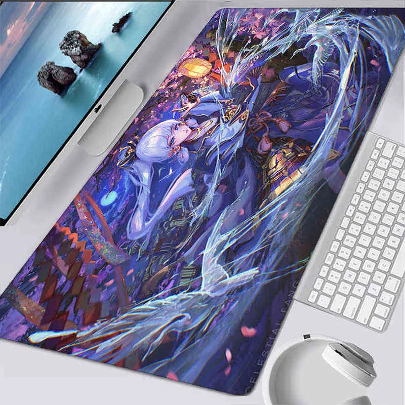 Genshin Impact Mouse pad New Arrive Large Extended tapis de souri Mousepad gaming mini skidproof gamer desk mats anime mousepad