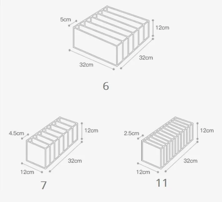 Ящики для хранения BINS BINS BOODWIEL Boxed Носки Artifact Положите бюстгальтеры Тип выдвижных отсеков Детский гардеробной финишные сети