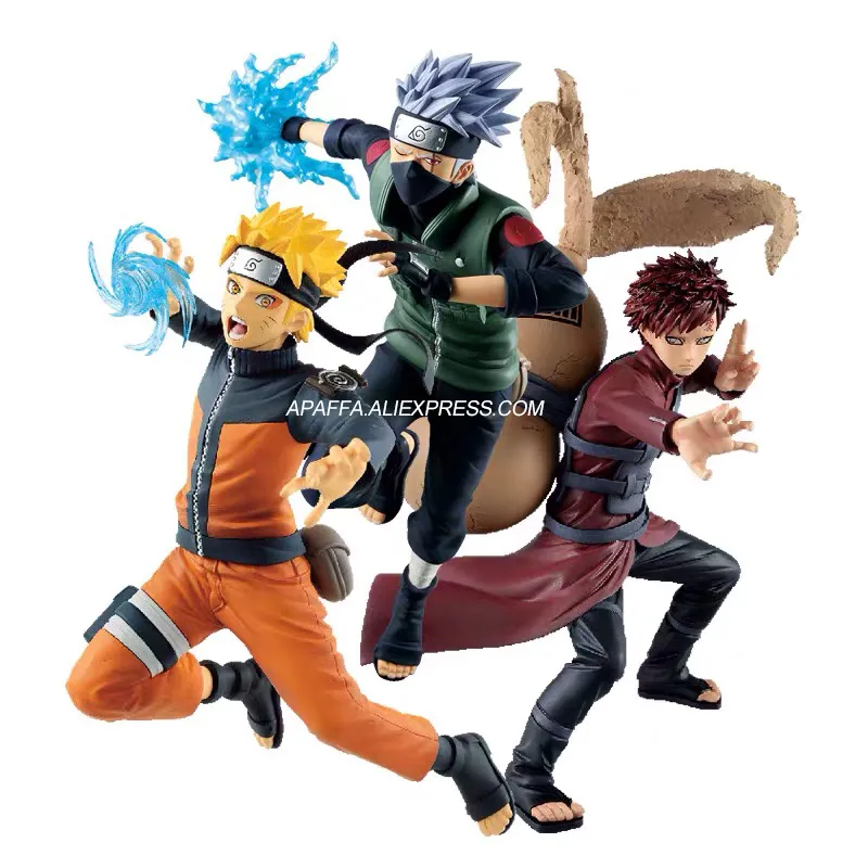 Anime naruto figuras de ação uzumaki naruto rasengan modelo móvel