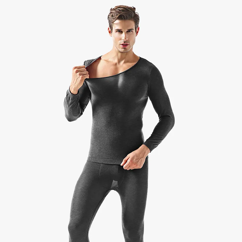 Winter Men Winter Warm Thin Thermal Underwear Ultrathin Shaper