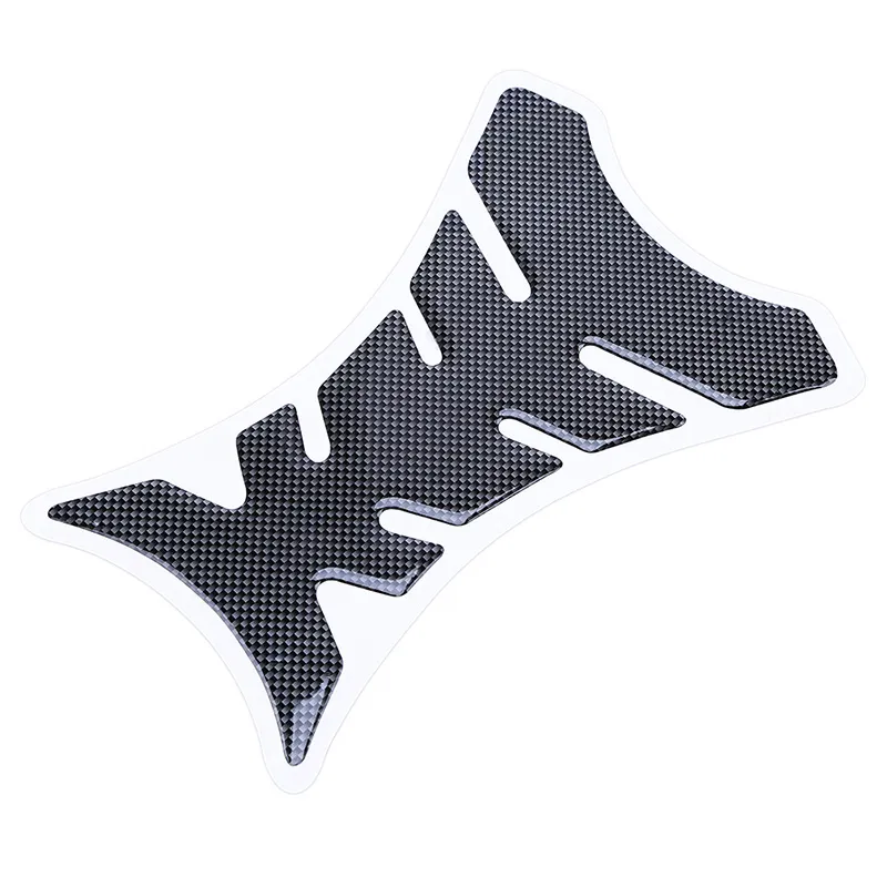 3D Carbon Fiber Fishbone Stickers Bil Motorcykel Tank Pad TankPad Protector för motorcykel Universal Fishbone Bränsletank Klistermärken