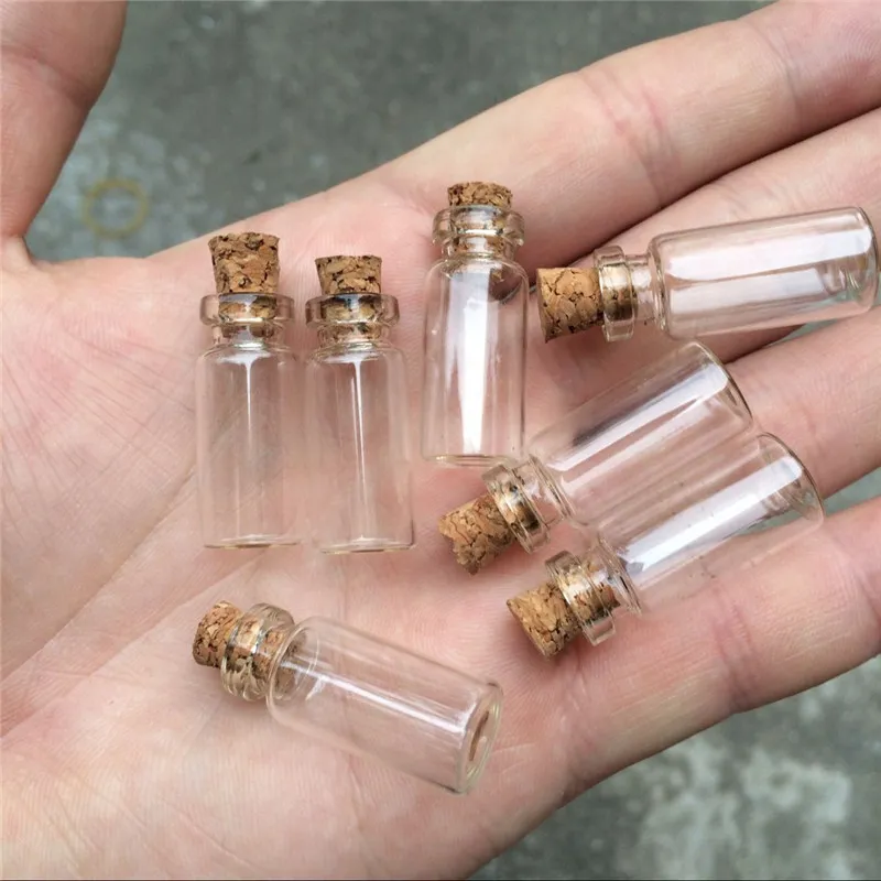 Mini glass bottles