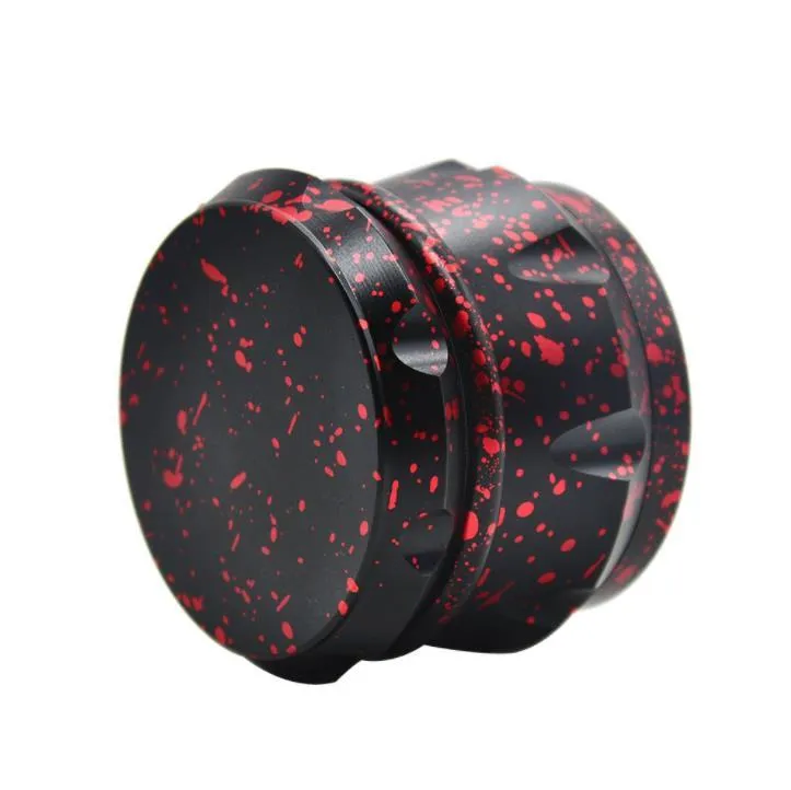 4-layer Aluminum Alloy Metal Grinder 63mm Diameter Spotted Drum Smoke Herbal Tobacco Cigarette Grinders Smokes Crusher SN6192