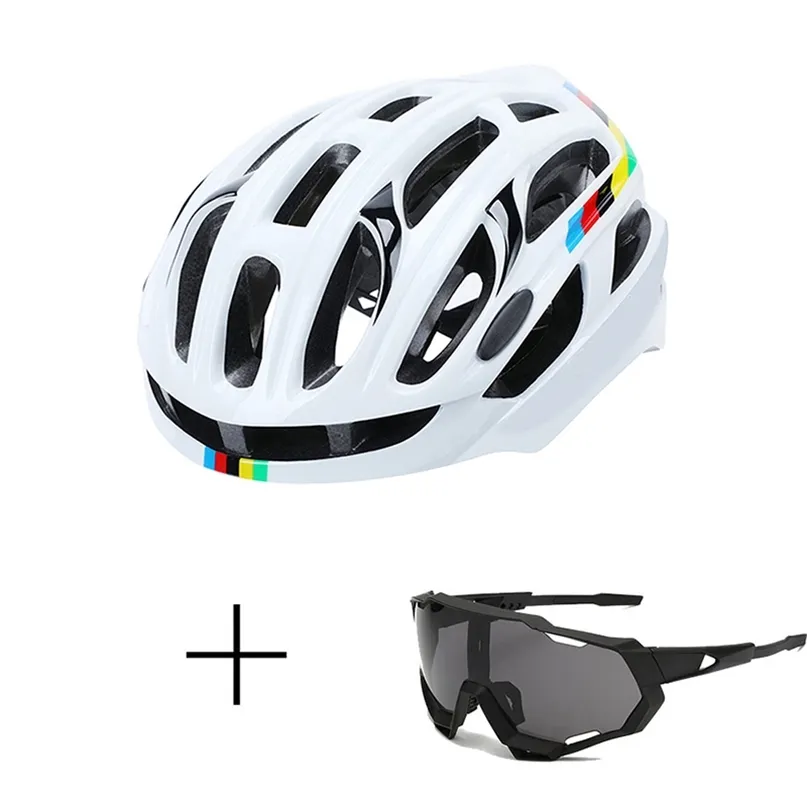 Unisex-Straßenfahrradhelm Integral geformter MTB-Sport-Aero-Radsport-Sicherheitsausrüstung Cascos Capacete Ciclismo 220125