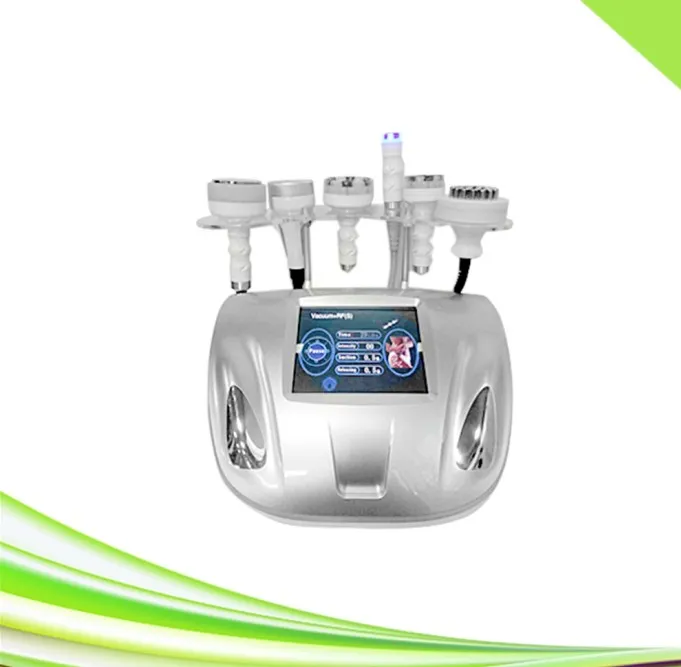 Salon Spa Clinic 6 w 1 Podnoszenie twarzy RF Cavition Vacuum Cavitation 80k Fat Burning Lipo Laser Odchudzanie