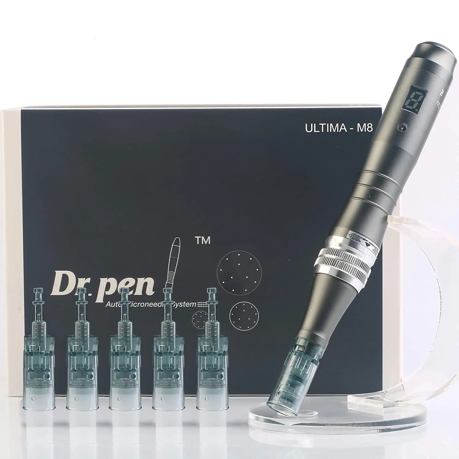 DR PEN ULTIMA M8-W/C 6 속도 유선 무선 MTS 마이크로 니드 Derma 스탬프 제조업체 마이크로 니들 링 요법 시스템 Dermapen 최고의 품질