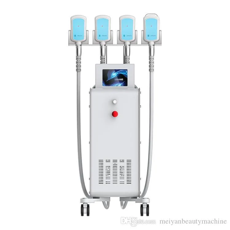 4 cryo 핸들 체중 감소 미용 장비 cryolipolysis 지방 동결 슬리밍 기계 360도 Frozen Slimm 전문 진공 cryotherapy 장치 감소