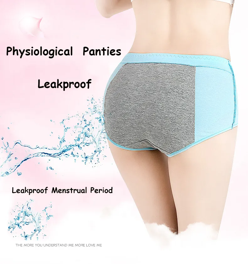 LANGSHA Leak Proof Menstrual Period Menstruation Panties Set For